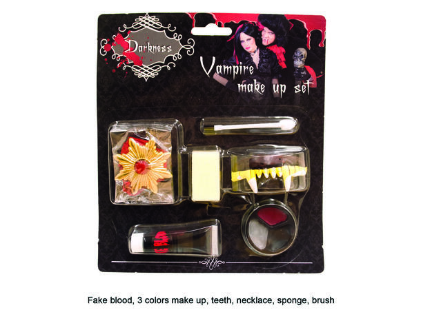 Sminkesett - Vampyr 1 Sminke og effektsett i 6 deler