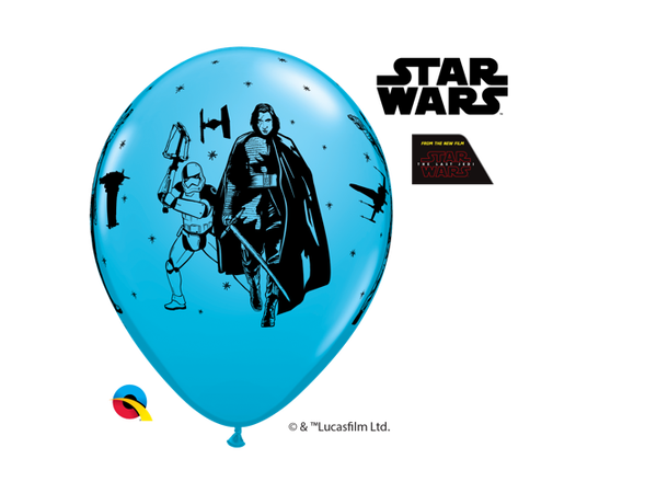 Star Wars: The Last Jedi 25 gummiballonger - 28cm (11")