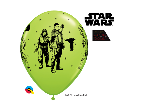 Star Wars: The Last Jedi 25 gummiballonger - 28cm (11")