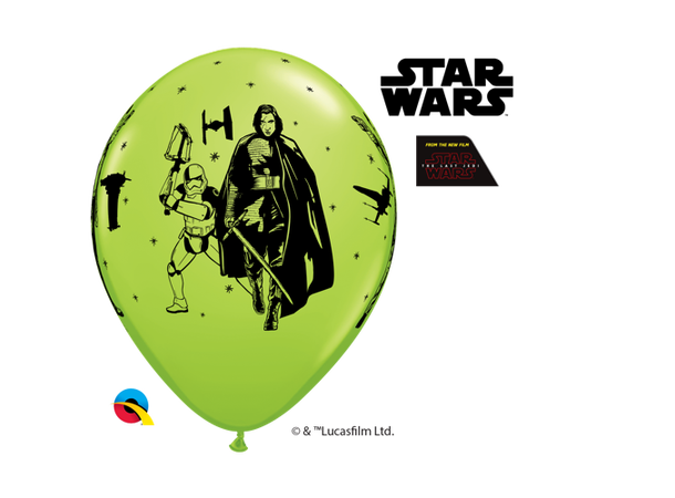 Star Wars: The Last Jedi 25 gummiballonger - 28cm (11")