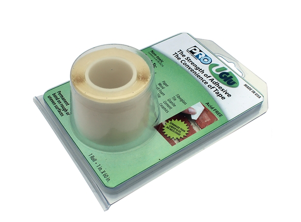 Uglu Adhesive Roll Rull med 1,5 m tape - 2,5cm bred