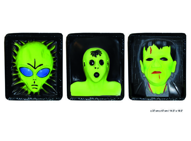 Veggdekor - Halloween - RIP Skjelett 1 Dekorasjon - 37x47cm