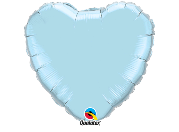 9H Pearl Light Blue (Bulk) 1 Folieballong - 23cm (9")