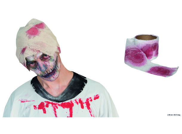 Bandasje - Blodig 1 Bandasje - 90cm 