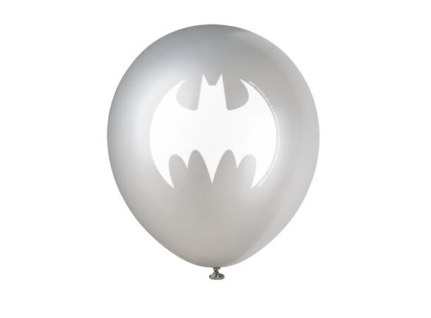 Batman 8 Gummiballonger - 30cm (12")