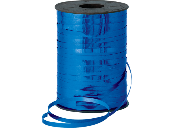 Bånd: Metallic Blue Rull med 5mm bånd - 250m