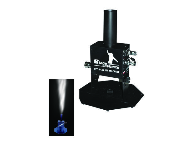 CO2 Jet m/6m slange (DMX) Med sikke slange og DMX