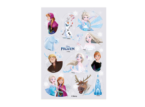 Frozen II 1 Ark med spiselig kakedekor - sukkerfri