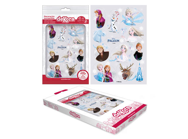 Frozen II 1 Ark med spiselig kakedekor - sukkerfri