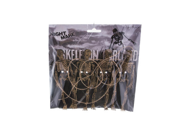 Girlander - Skjelett 1 Girlander - 80cm
