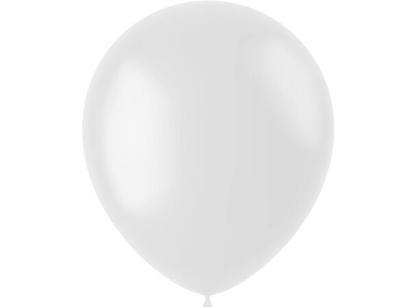Gummiballonger - Coconut White Matt 100 Gummiballonger - 33cm (13")