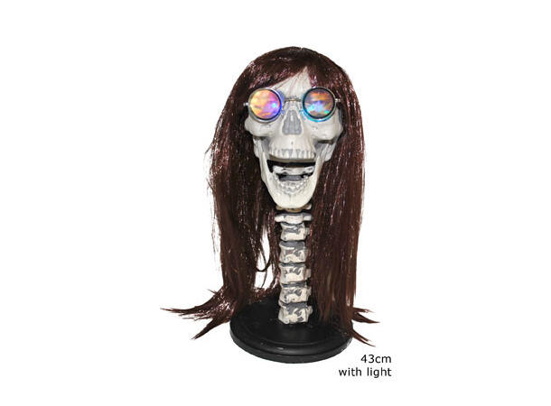 Hodeskalle med Lys 1 Figur - 43cm