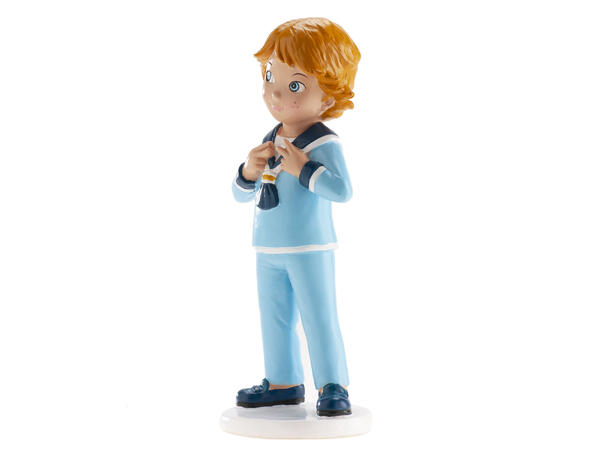 Konfirmasjon - Animert stil - Gutt 7 1 Kakefigur i plast - 16cm
