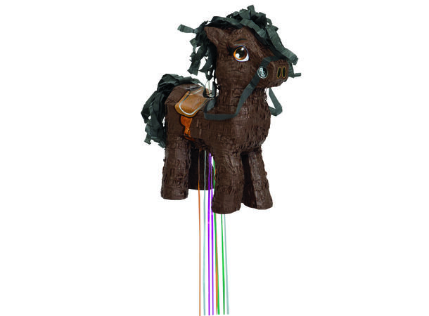 Pinata - Hest - Brun 1 Pull Pinata