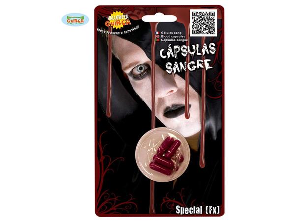 Sminke - Blodkapsel 6 kaplser - 6x0,7 ml 