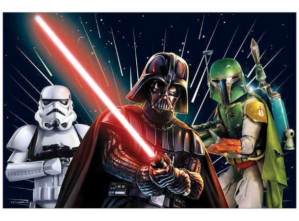 Star Wars Galaxy 1 Plastduk - 120x180cm