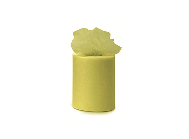 Tyll - Gul Rull med 20m - 7,5cm bredde