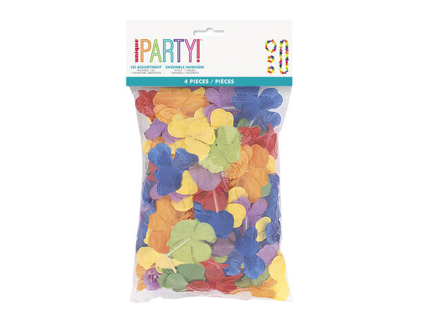 Blomsterkranssett - Arm, Hode og hals 4 Deler blomsterkranssett - nylon 