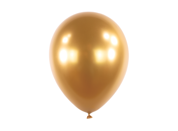 11R - Satin Luxe™ Gold Sateen 50 Gummiballonger - 28cm (11")