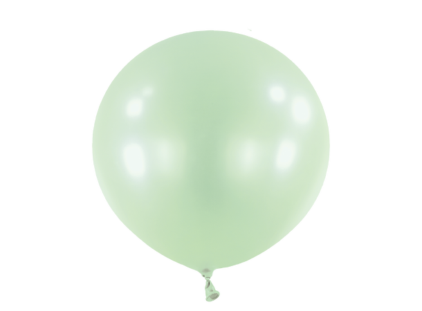 24R - Pearl Mint Green 4 Gummiballonger - 61cm (24")