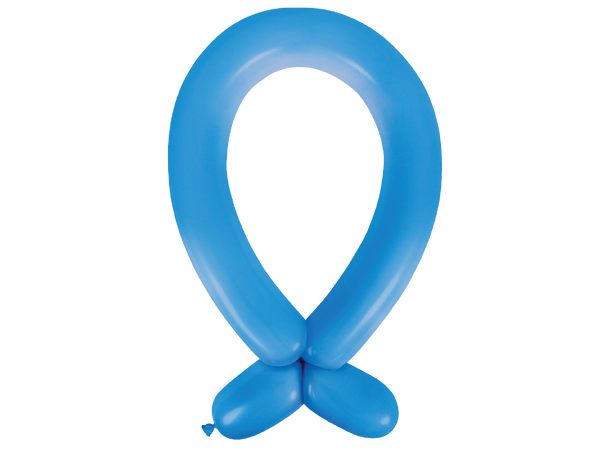 360A - Standard Bright Royal Blue 50 Gummiballonger til figurer
