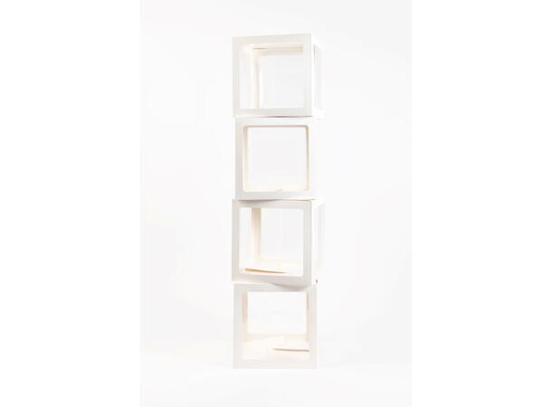 4 Ballongbokser - LOVE/BABY 1 dekorbokser m/vindu - 8 Klistremerker 