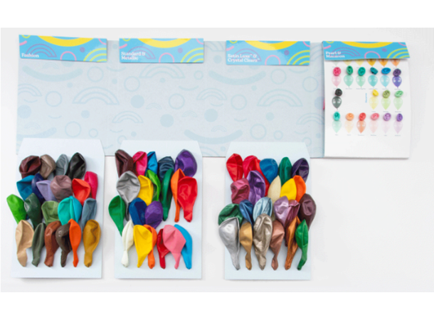 Anagram - Latex Presenter Book 1 bok med ballongprøver 