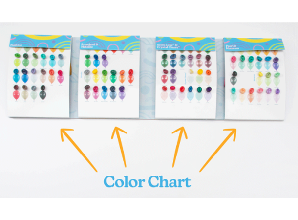 Anagram - Latex Presenter Book 1 bok med ballongprøver 