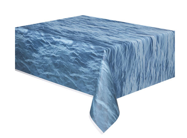 Bølgete Hav 1 Plastikkduk firkantet - 137x274cm