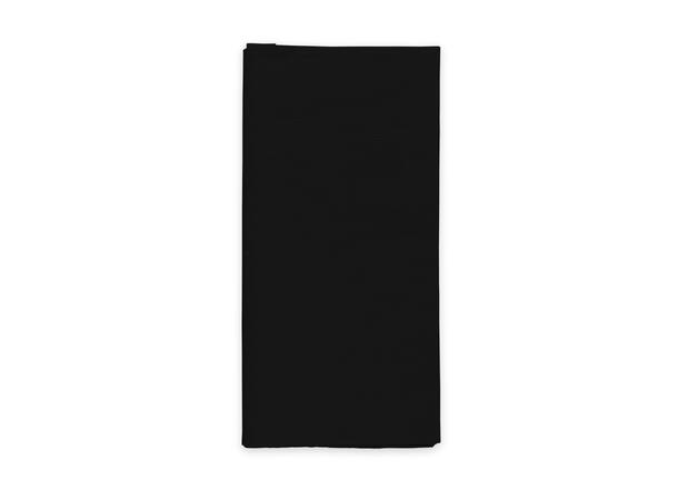 Ensfarget - Sort 1 Papirduk - 120x180cm