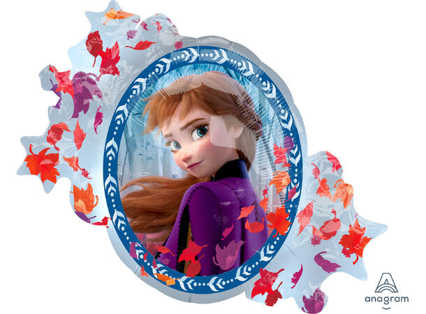 Frozen 2 - 3D figurballopng 1 Folieballong med form - 76x66cm