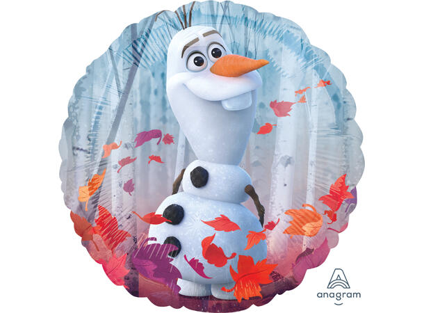 Frozen 2 1 Folieballong - Rund - 18" (43cm)
