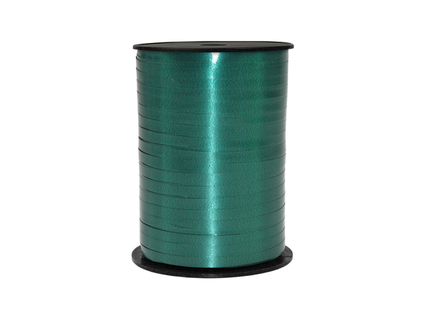 Gavebånd - mørk grønn 1 rull gavebånd 500m x 5mm 