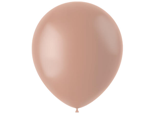 Gummiballonger - Vintage Rose Matt 10 Gummiballonger - 33cm (13")