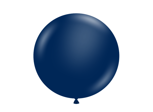 Metallic Midnight Blue 50 gummiballonger - 43cm (17")