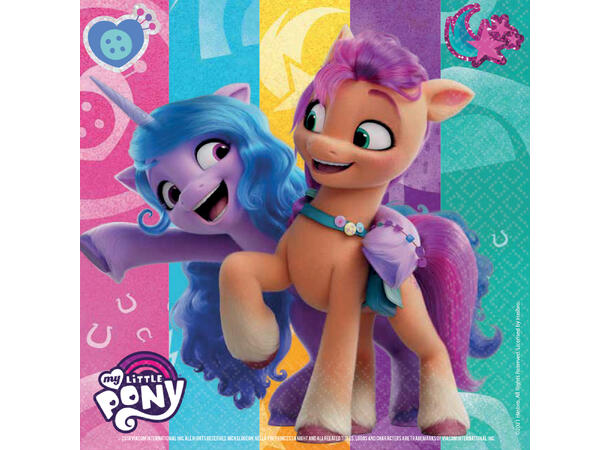 My Little Pony 16 Lunsjservietter - 33x33cm