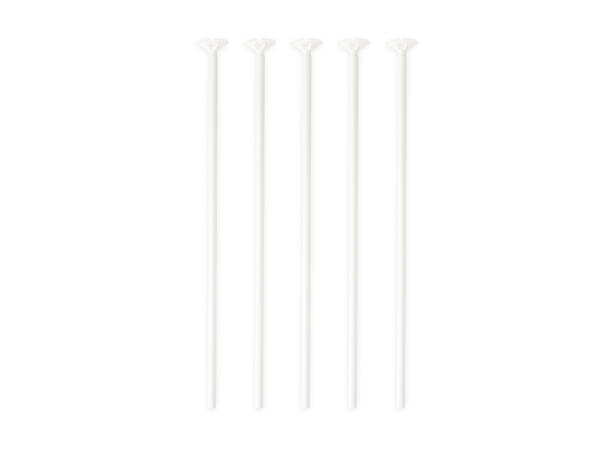 Nedbrytbare pallongpinner 100 Ballongpinner i papir - 40cm