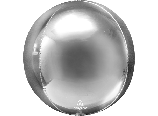 Orbz™ Silver 1 Ballongball - ORBZ - 38x40cm