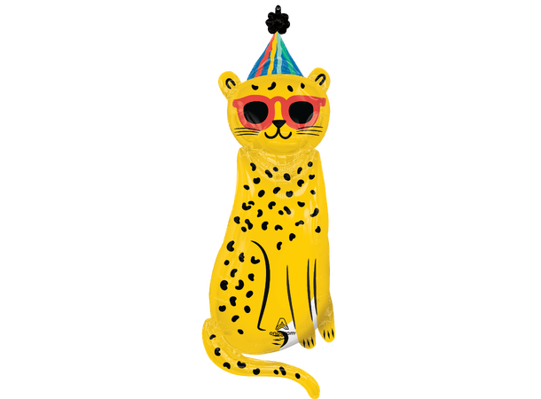 Party Animal 1 Stor folieballong med form - 48x114cm