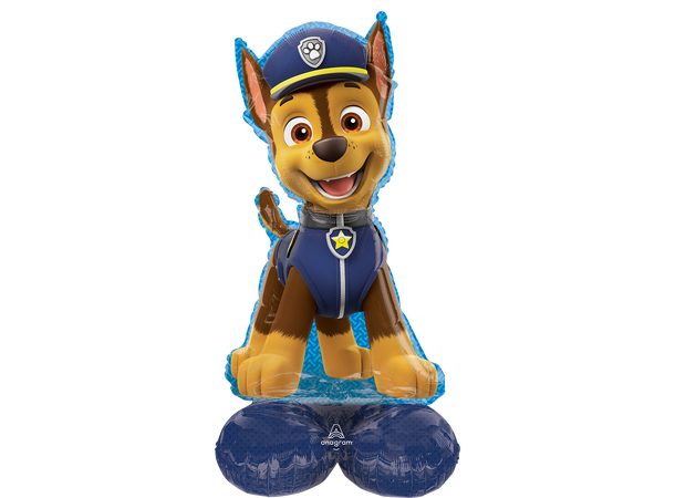 Paw Patrol - Chase Helfigur 1 Folieballong med form - 48x91cm