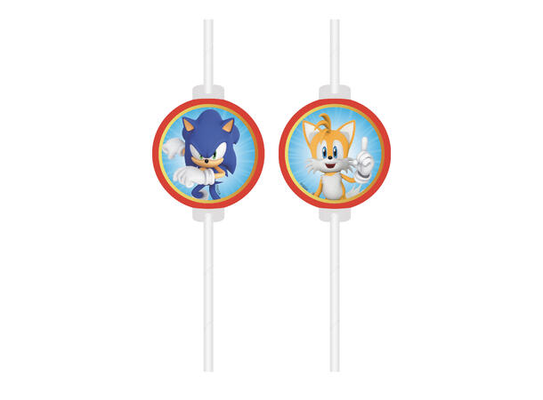 Sonic 4 - Papirsugerør med merke