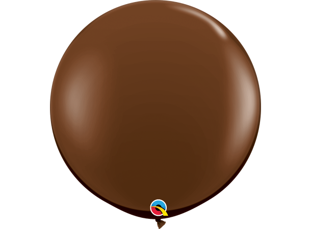 3ft Chocolate Brown FT 2 gummiballonger - 91cm (3ft)