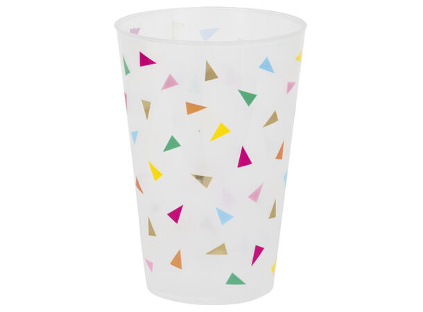 Bright Triangle 6 Kopper i plast - 4,5dl