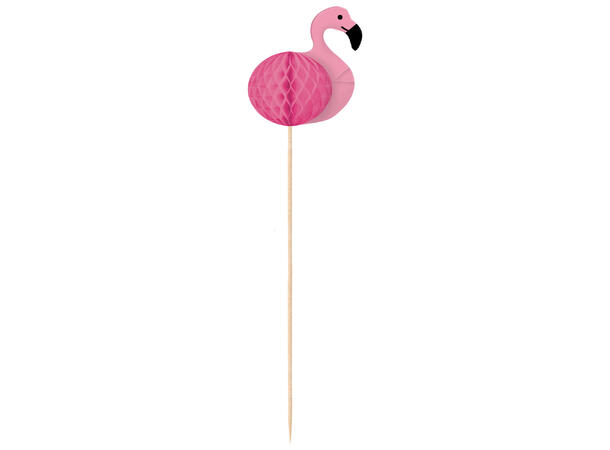Flamingo Paradise 10 Cocktailpinner med honeycomb - 19cm