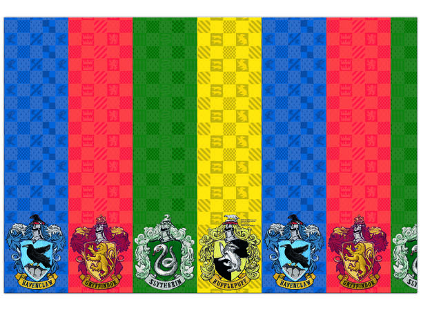 Harry Potter Hogwarts Houses 1 Plastduk - 120x180cm