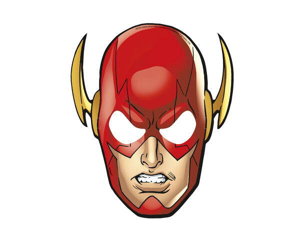 Justice League 8 Papirmasker barn