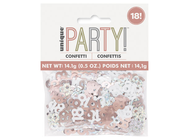 Rosegull Glitz - #18 1 Pose Bordkonfetti - 15g