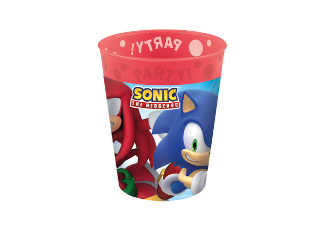 Sonic Speed 4 Gjenbrukbare kopper i plast - 2,5dl
