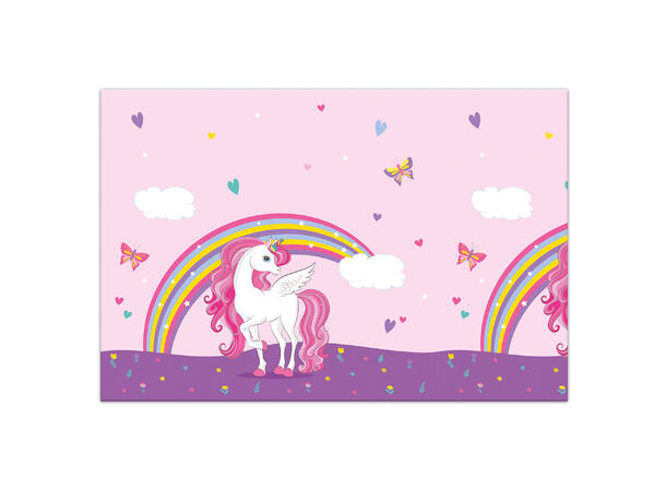Unicorn Rainbow Colors 1 Plastduk - 120x180cm
