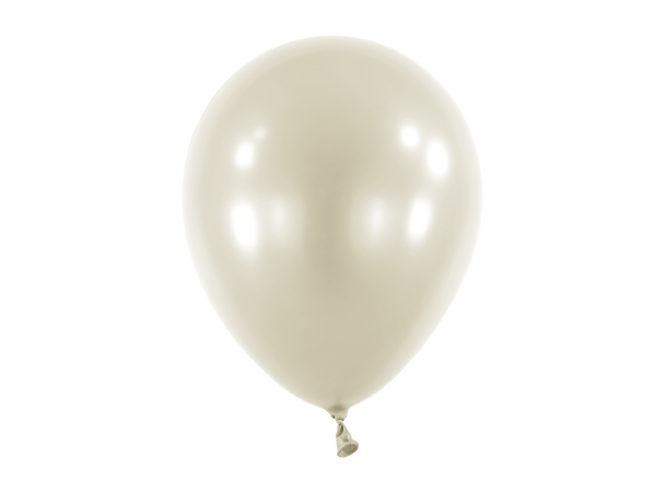 11R - Metallic Silver 50 Gummiballonger - 28cm (11")